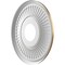 Ekena Millwork Berkshire PVC Medallion (Canopies up to 5 3/4"), 13"OD x 3 1/2"ID x 3/4"P, Metallic Gold Rush CMP13BECGH - alternate 4